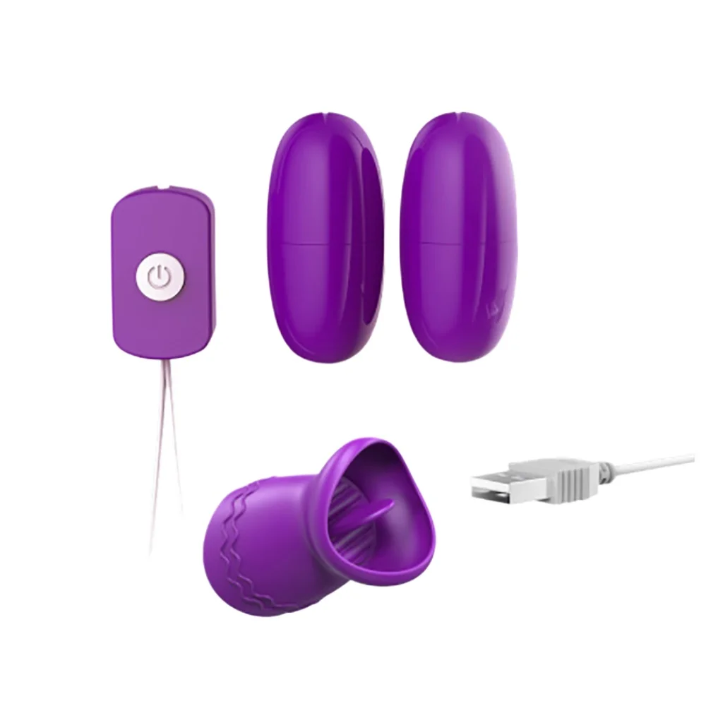 USB  Dual Vibration Personal Massager Soft Silicone Material Compact Portable Design Multi Frequency Settings Daily Use
