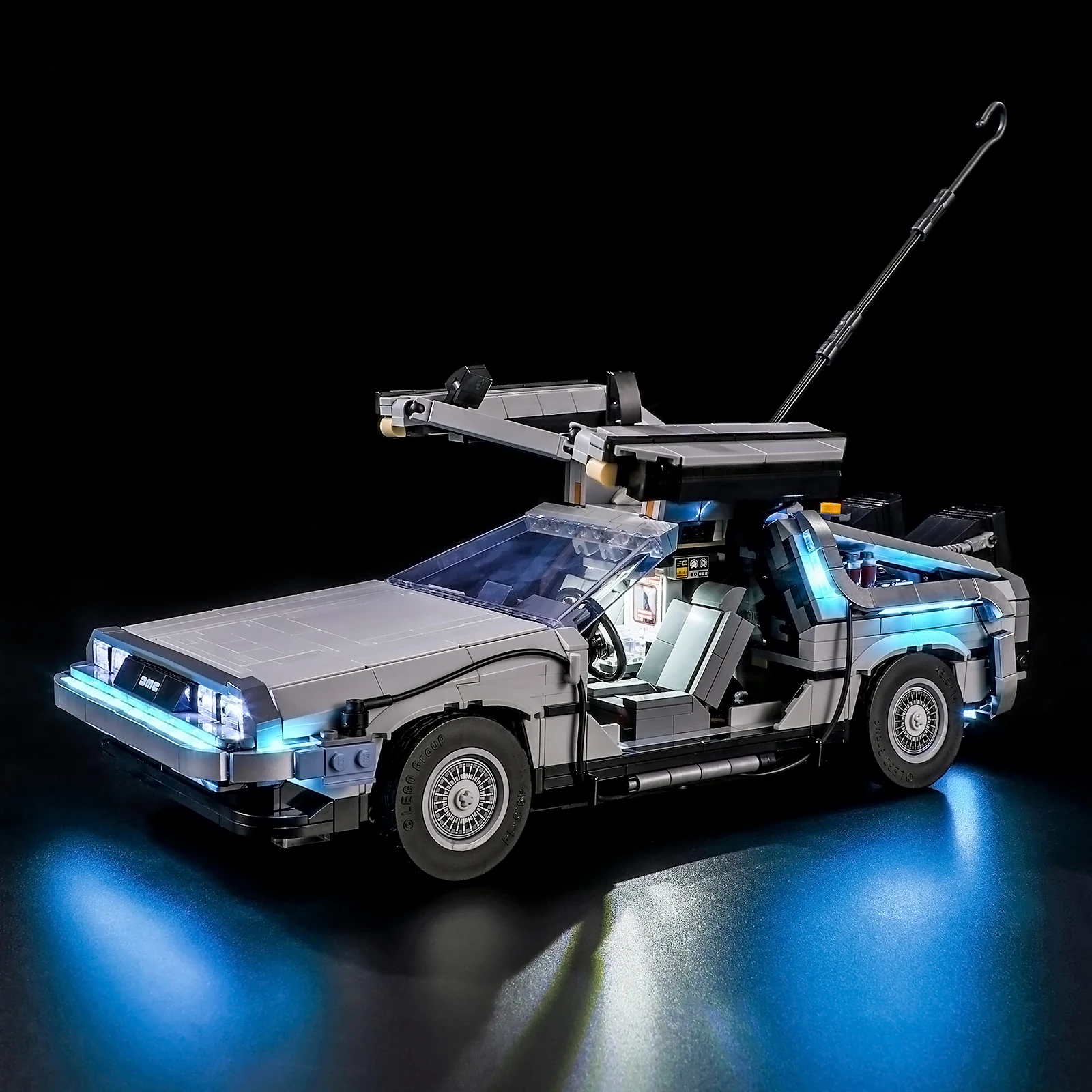 

Lighting Kit For LEGO DeLorean DMC-12 Back to the Future Time Machine 10300 Set Not Include Building Block(Only Led Light Kit)