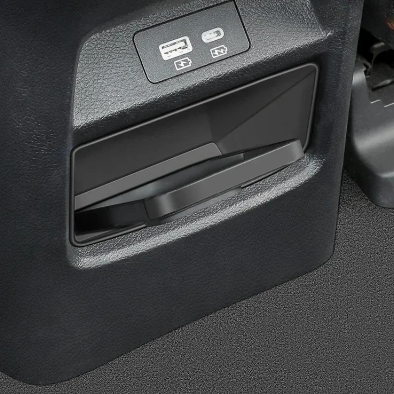 Für BYD Seal U Sealion 6 Song Plus DMi/EV 2020-2025 Auto-Mittelkonsole Rückenlehnen-Armlehnen-Aufbewahrungsbox Auto-Mülleimer Auto-Organizer Ac – Detail 4