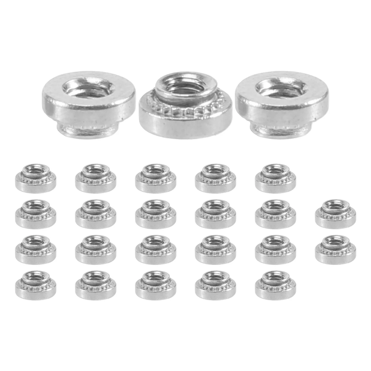 M3 Stainless Steel Self Clinching Rivet Nut Fastener 25pcs