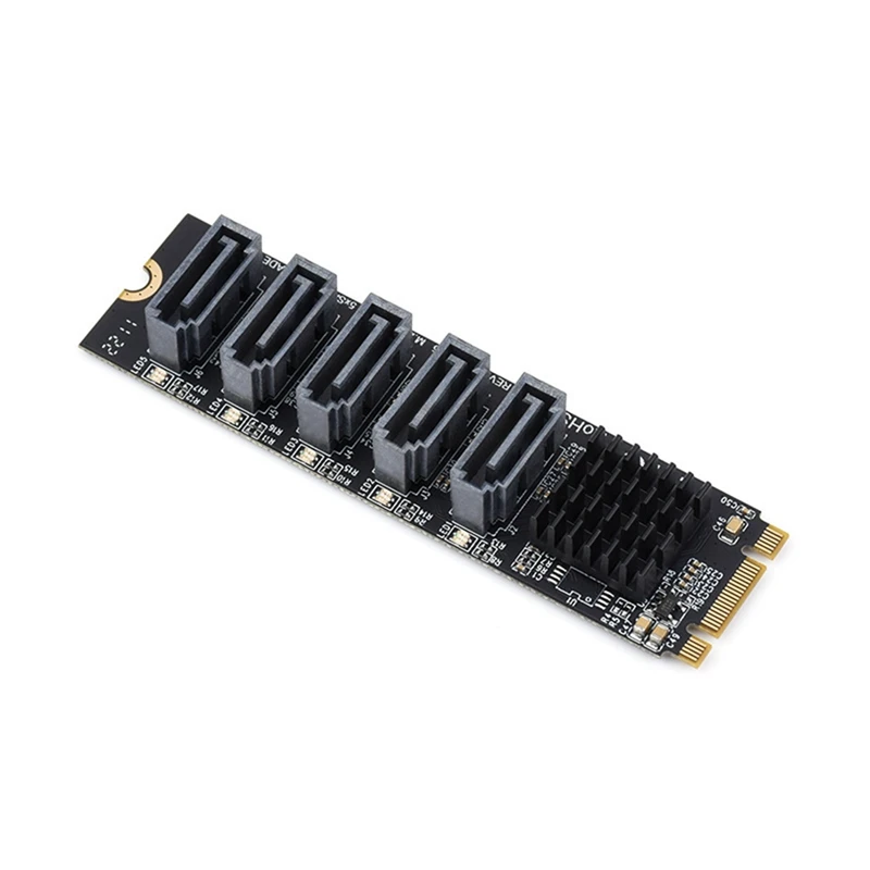 Aluminum Expansion Card JM582 Master Chip With Aluminum Alloy Heat Sink Drive Free Support SATA PM