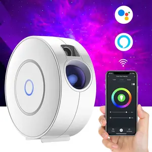 Máy chiếu SMART Aurora Galaxy Star, LED Night Light, Tuya, Wi-Fi, Alexa Voice Control, Control Control, Trẻ em, Quà tặng trẻ em 8 Máy chiếu Tuya bán hàng chính - №6