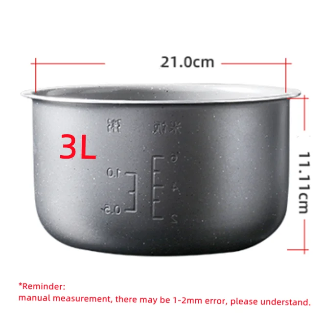 Suitable for Midea rice cooker liner 3 liters 4 liters 5 liters medical stone ceramic glaze inner pot core