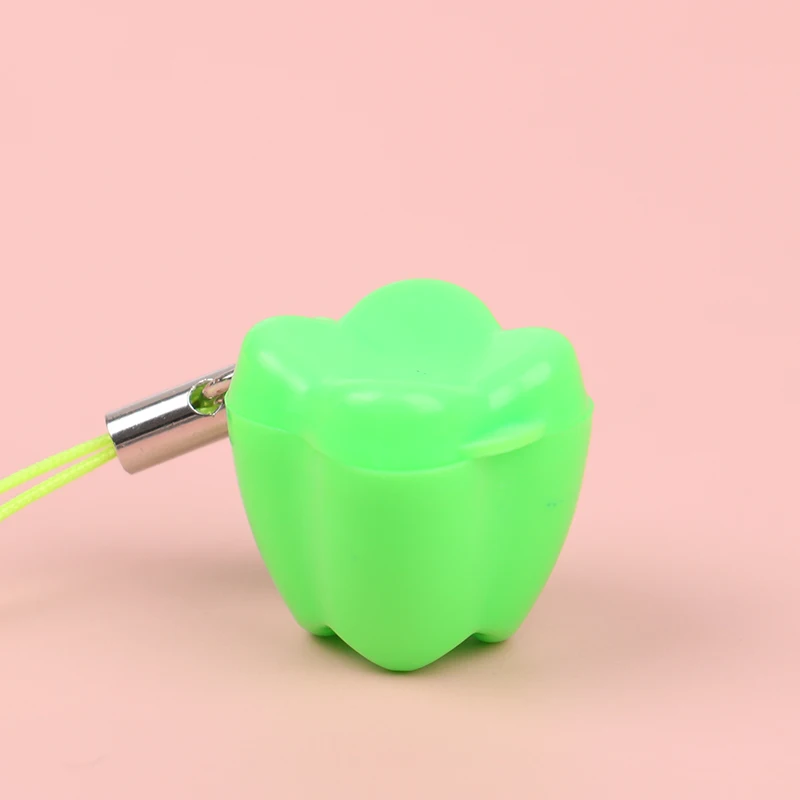 50Pcs Baby Tooth Box Tooth Shape Kids Milk Teeth Storage Boxes Child Baby Deciduous Tooth Organizer Container Newborn Gift Box