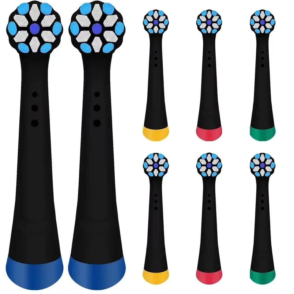 

Сменные насадки для электрической зубной щетки Oral B iO, совместимые с моделями IO 3/4/5/6/7/8/9/10, 4 штуки в упаковке.