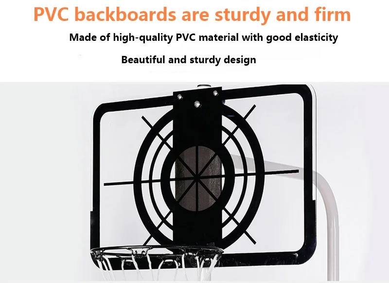 새로운 통합형 실내/실외 어린이용 이동식 농구 및 축구 스탠드 훈련 장비 (도어 프레임 농구대 포함)