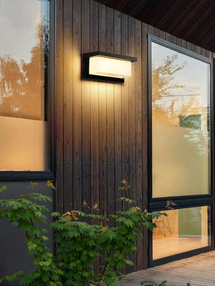 Imagem -05 - Motion Sensor Led Wall Lamp Luz Impermeável ao ar Livre Porche Exterior