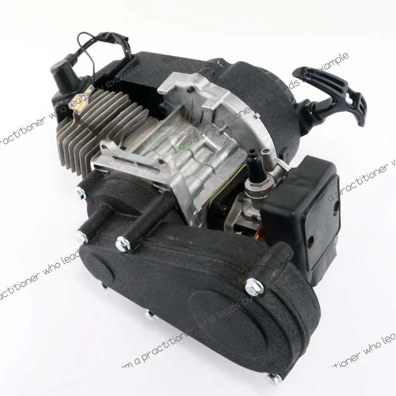 

Suitable for mini motorcycle accessories, small sports car 2 two-stroke engine all-aluminum hand puller gearbox