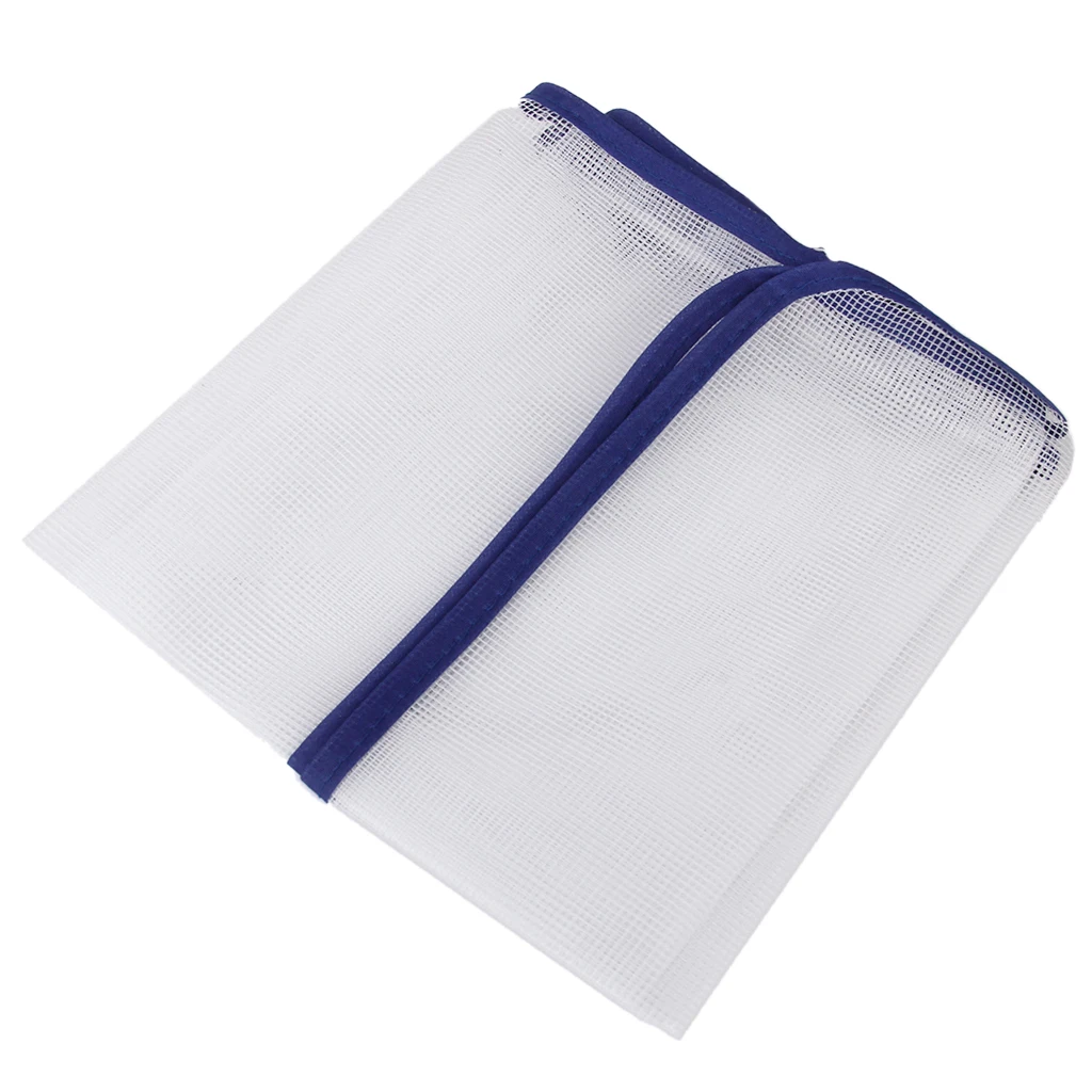 New Hot Sale 40 x 90 cm Household Mesh Folding Ironing Protection Cloth Cover Home Using Ironing Boards White