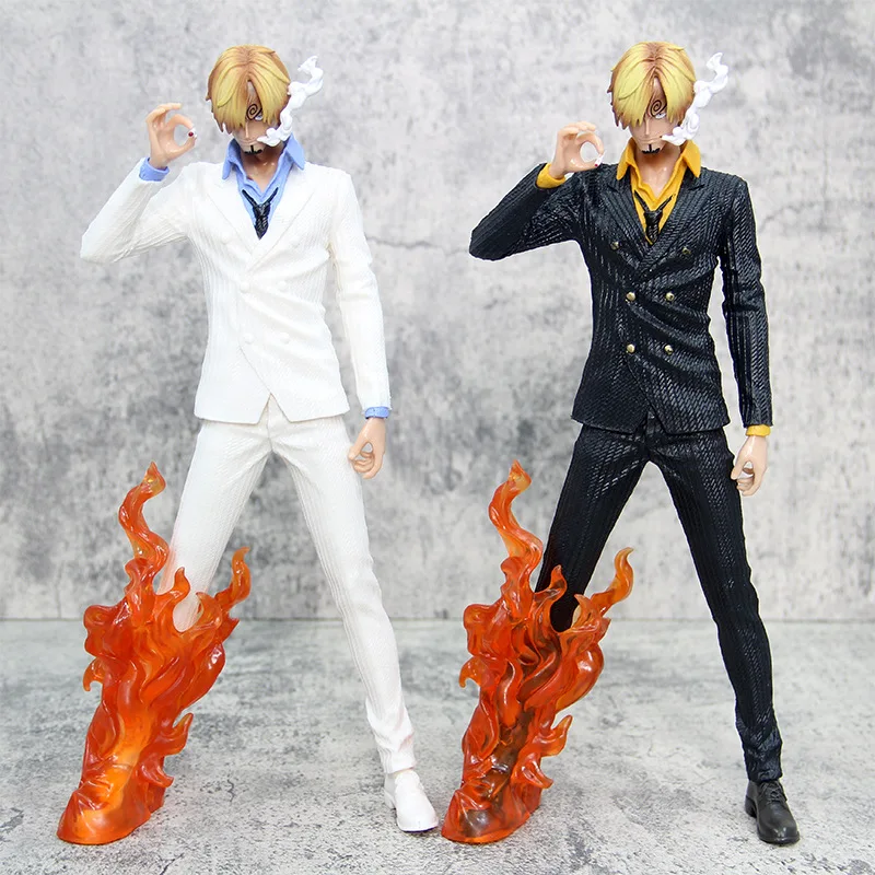 

33cm Bandai One Piece Anime Figure Sanji Action Figure Vinsmoke Sanji Figma Pvc Model Toy Collection Toys Kid Birthday Color box