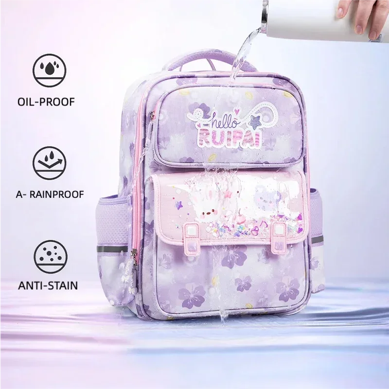 

High Quality Schoolbag Girls School Bag For Kids Boys School Backpacks Lightweight Large Capacity Spinal Protection