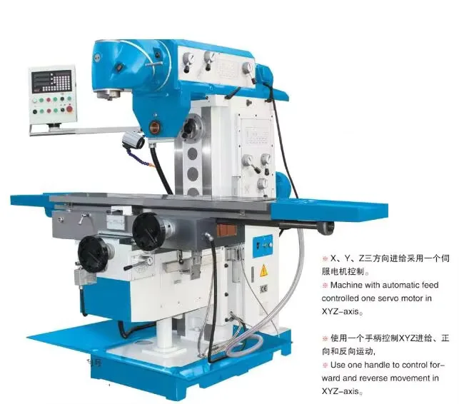 TZSOSEN Xl6436cl Attrezzatura universale per metallo Milg Hine