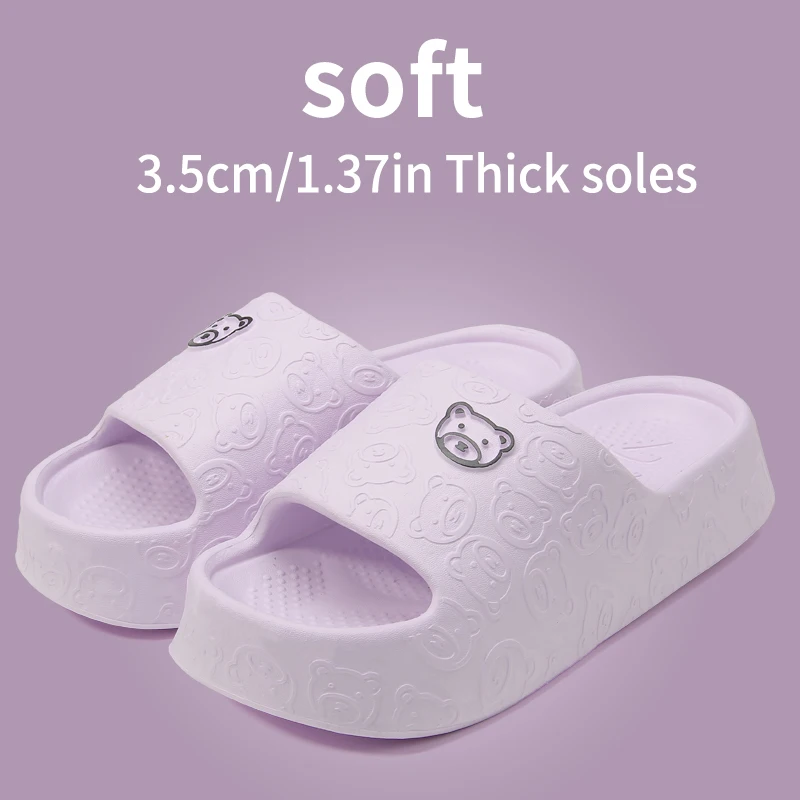 Weibliche Eva Home Badezimmer Anti-Rutsch-Hausschuhe