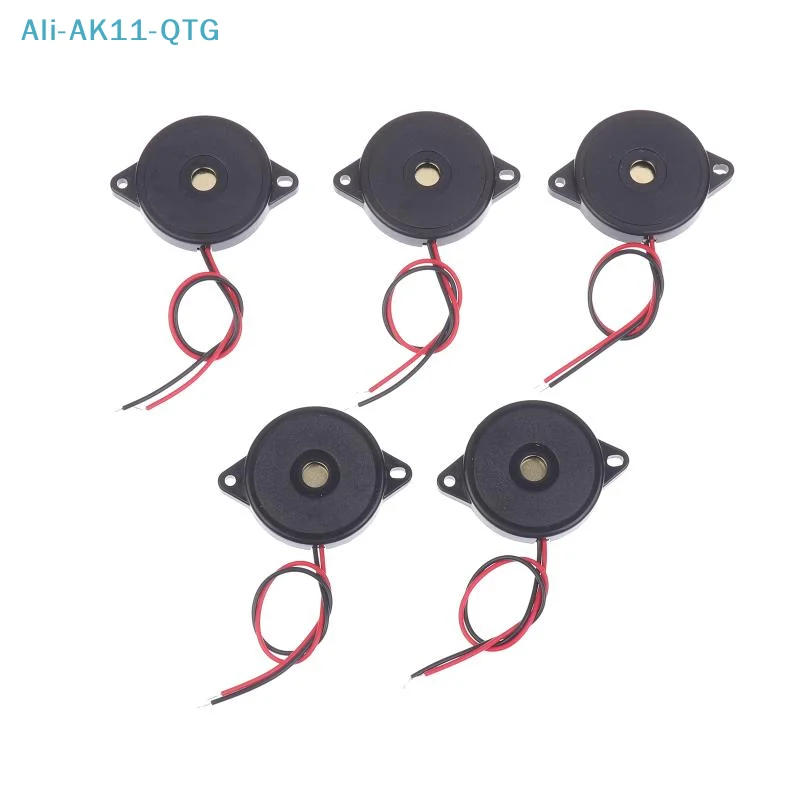 Hot！Hot！5/10/15Pcs Passive Buzzer High-decibel Buzzer With Wire Piezoelectric Speaker 3040 Buzzers For  Car DIY Electronic