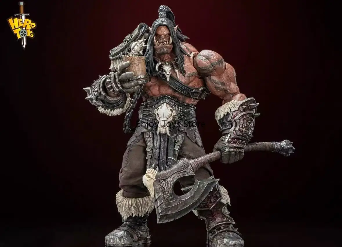 بقعة: ألعاب البطل "نشيد المعركة القبلية" Chieftain Horde Father (Grommash Hellscream)، Orc Warrior 1:10 نموذج لجسم قابل للوضع