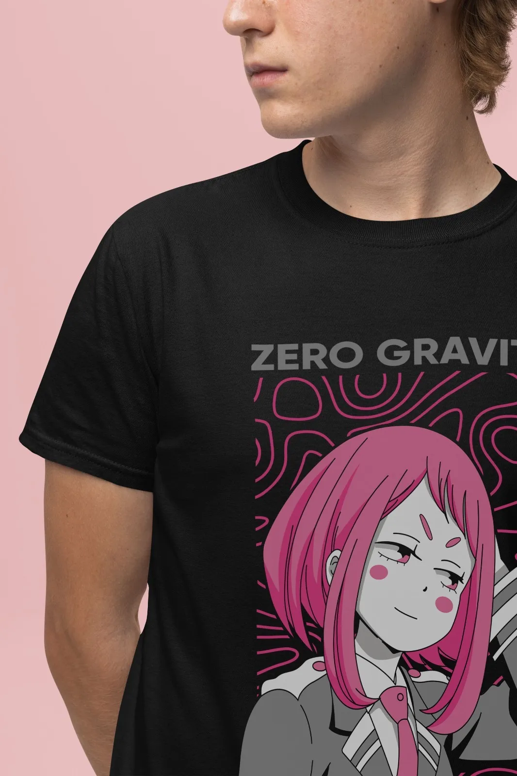 My Hero Academia Shirt Ochaco Uraraka Tshirt Deku All Might Top MHA Unisex Tee