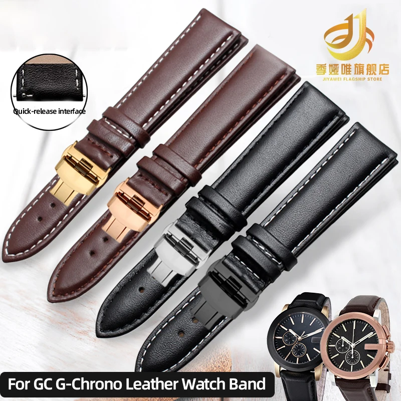 12mm 14mm 15mm 16mm 18mm 19mm 20mm 21mm 22mm 23mm 24mm watch Strap For women's plain weave Quick Release  Leather Strap Bracelet