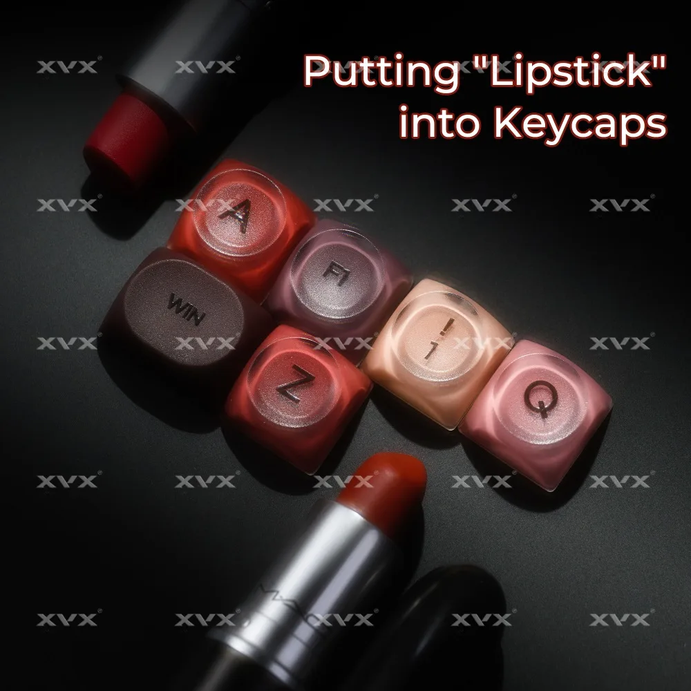 أحمر الشفاه موضوع Keycap مجموعة 134key PBT مخصص لطيف هلام ضباب غطاء لوحة المفاتيح HOA الملف الشخصي الألعاب KeyCap ل لوحة المفاتيح الميكانيكية هدية