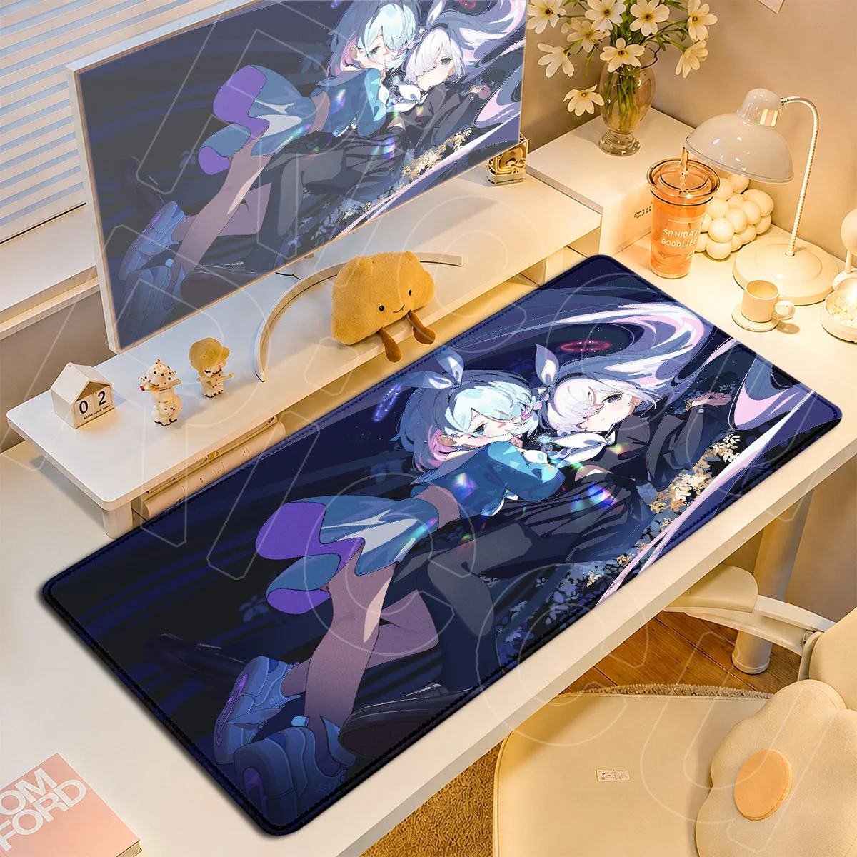 Blue Archive Hot Gaming Tapeten-Mauspads Niedliche Anime-Mädchen Plana Erweiterte Teppiche Bürozubehör HD-Druck Tisch-Mauspads – Detail 18
