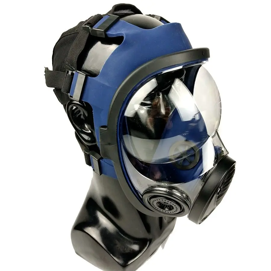 Poeira Química Respiradores Tóxicos Face Shield Eye Protection Soft Full Face Silicone Gás Mask