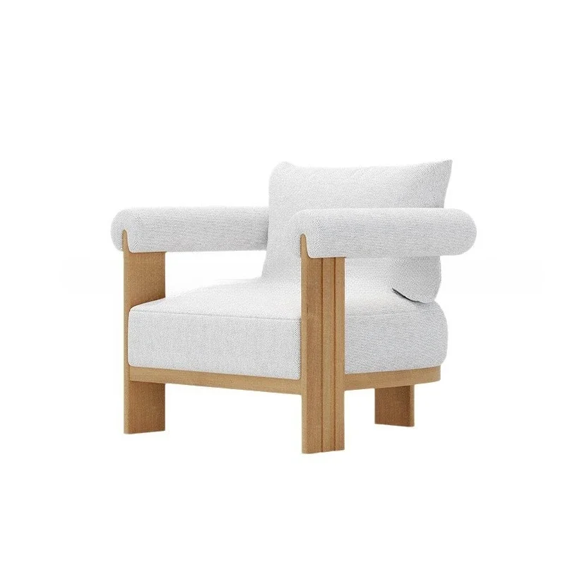 

Bed and breakfast garden courtyard teak furniture villa hotel balcony comfortable sofa Nordic high-end outdoor sofa