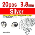 20 piezas de plata de 308 mm