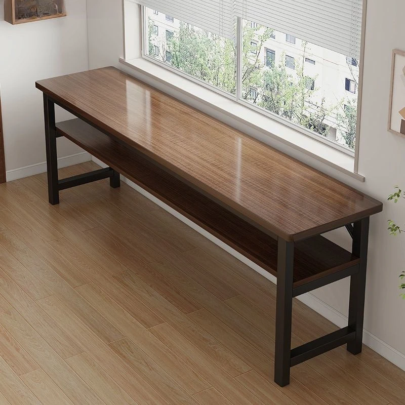 Long workbench Double student home study bedroom Rectangle computer desk Desk