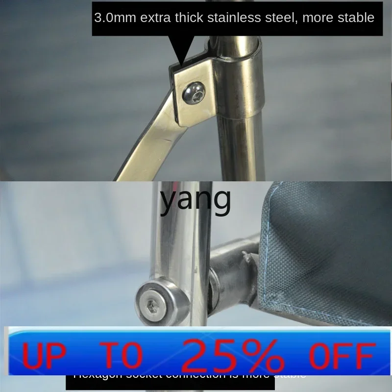 รถเข็นผ้าลินินแบบพับได้ รถเข็นเก็บของสแตนเลส รถเข็นทำความสะอาดโรงแรม