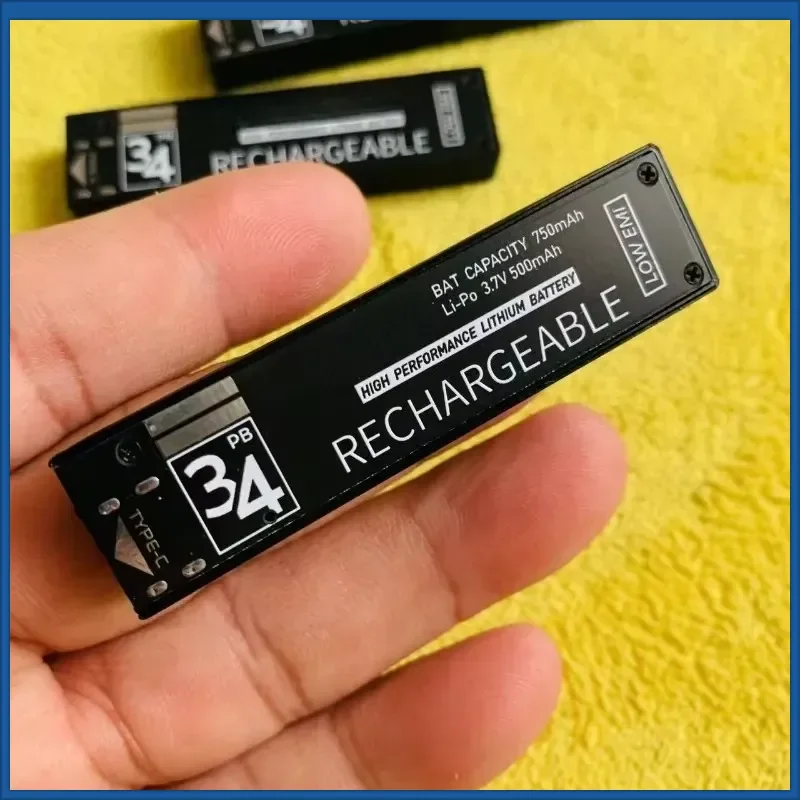 New 3.7V 500mAh Lithium Battery for Aihua PB-3/PB-4/PB-S5 Walkman Battery TYPE-C Rechargeable Battery