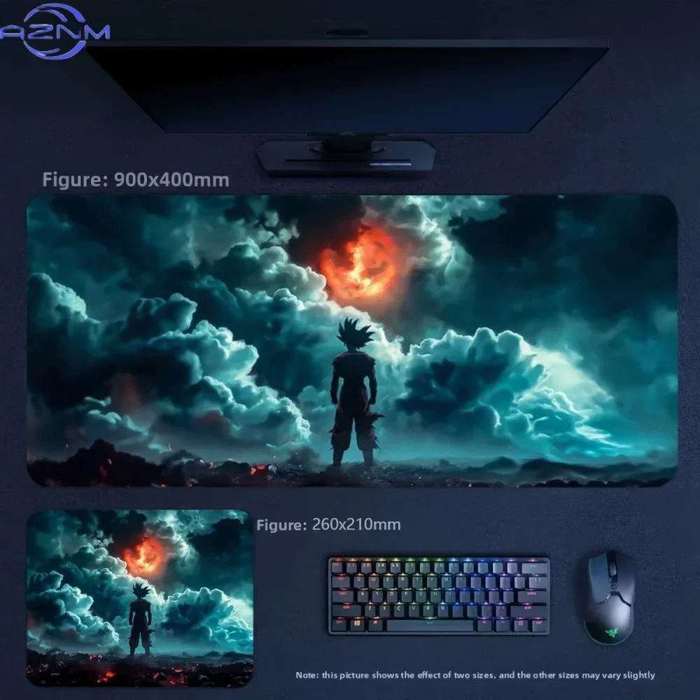 Rubber Mouse Pad Oversized Boys E-sports Game Non-slip Mouse Pad High Value Desktop Office Keyboard Computer Large Table Mat