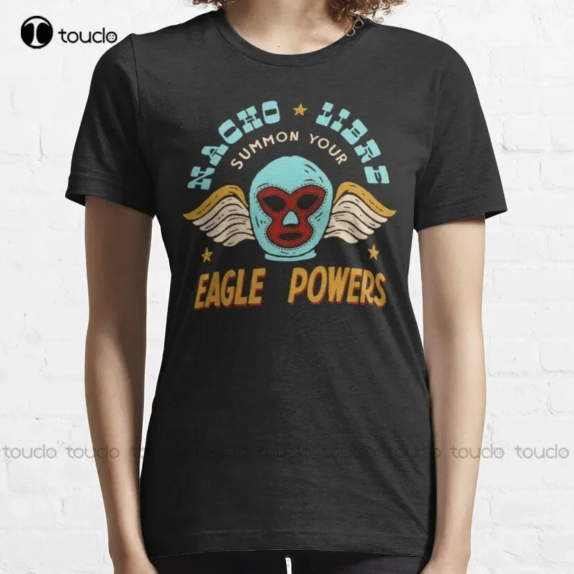 NACHO LIBRE jack black movie mexico T-Shirt mens swim shirt Custom aldult Teen unisex digital printing xs-5xl All seasons cotton