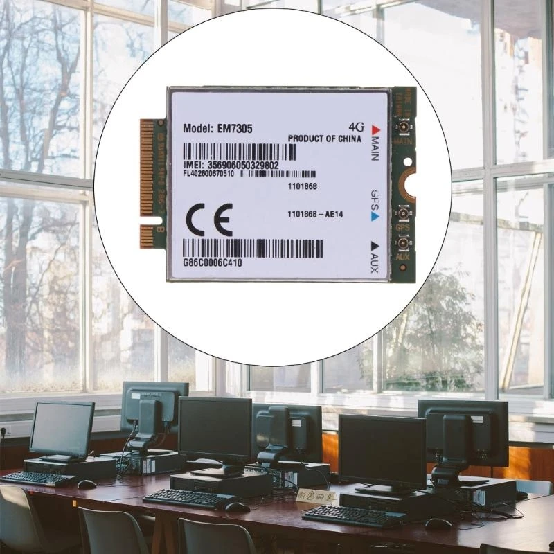 

K0EA Wireless Airprime EM7305 4G LTE WWAN from Fujitsu Lifebook E754