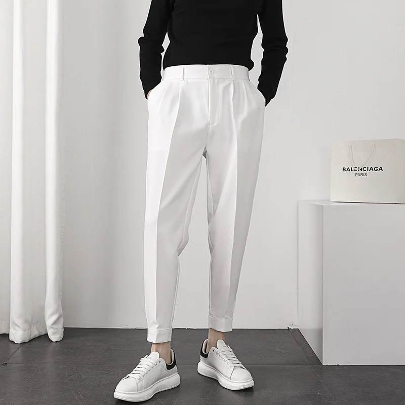 

Мужские повседневные брюки-карго Harlan: универсальные, свободного кроя, для отдыха, Haome Magic Sti Stiy Small West Pants, модные, под ботинки