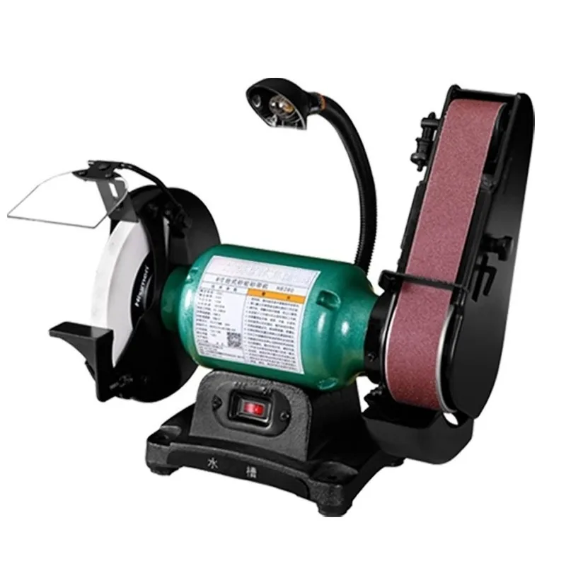 6/8inch H6280/H8280 220V 370W 2850RPM Grinding Wheel Belt Sander with φ12.7mm Shaft for Metal/Woodworking Polishing