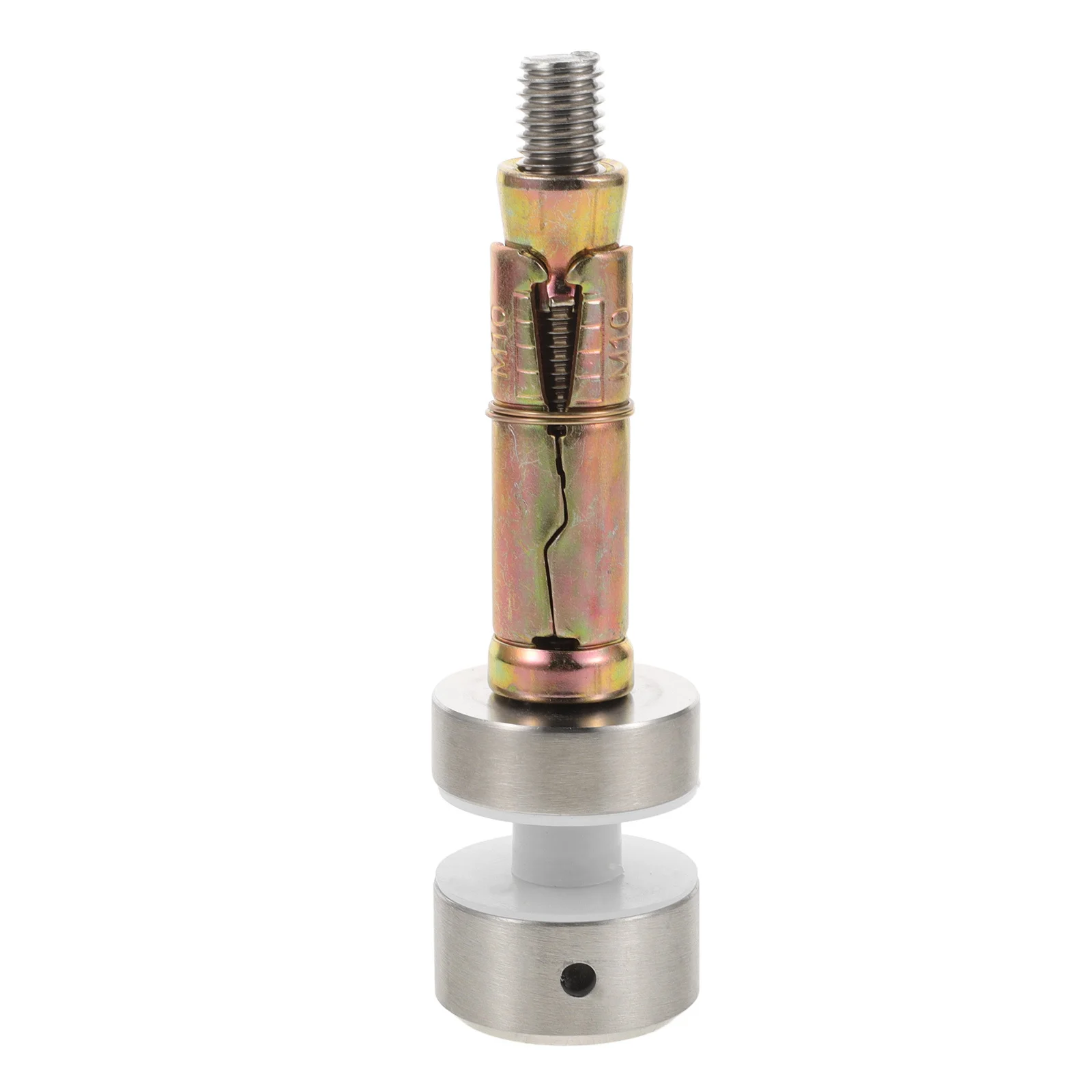 Stainless Steel Glass Standoffs Durable Retainer Clip for Stair Railing Balcony Easy Installation Support Glass Stair Railing