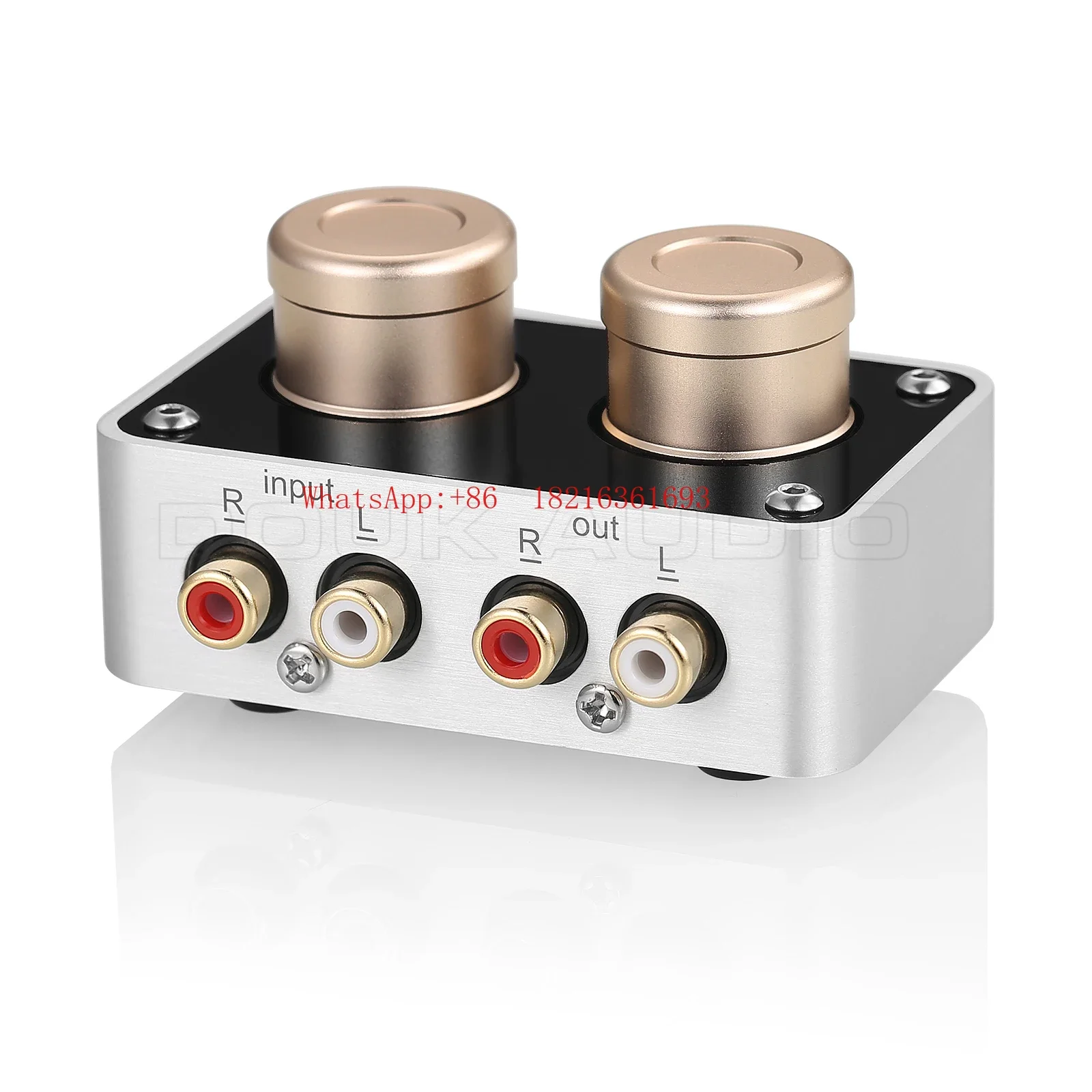 Good2026 Stereo Passive Audio Front Mini 1:2 Boost Transformer Signal Suitable For PC/CD Player/DAC Connection