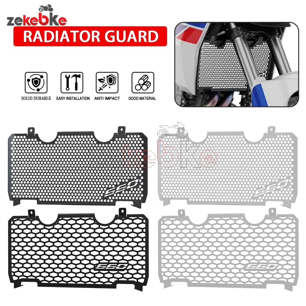For Aprilia Tuareg 660 Tuareg660 Motorcycle CNC Radiator Grille Guard Cover Oil Cooler Protector Accessories 2022 2023 2024 2025