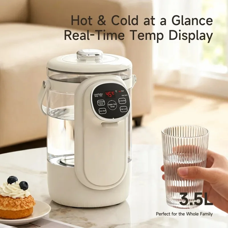 3.5L Electric Kettle, Automatic Keep Warm, 12-Level Temperature Adjustment, Multifunctional Water Pot Water Dispenser