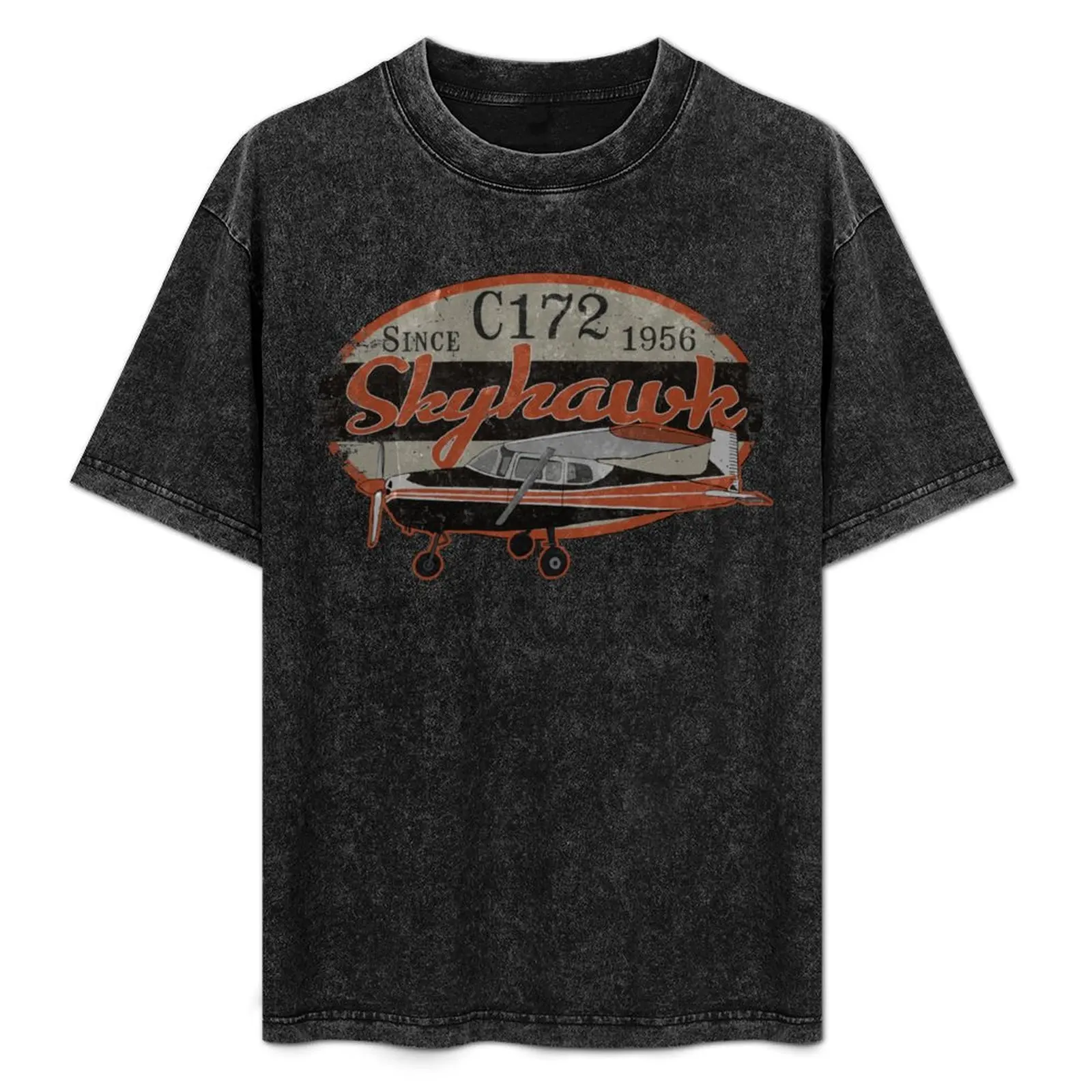 

Cessna 172 Skyhawk, Since 1956 Vintage Design T-Shirt Ultra Soft Breathable Tee Top