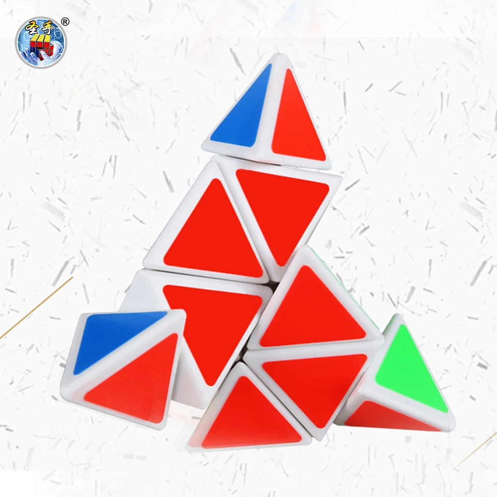 SENGSO Pyramid Cube 2x2 3x3 4x4 Special Cubo Sticker Magic Speed Cubu Profession Puzzle High Quality Kid's Fidget Toys