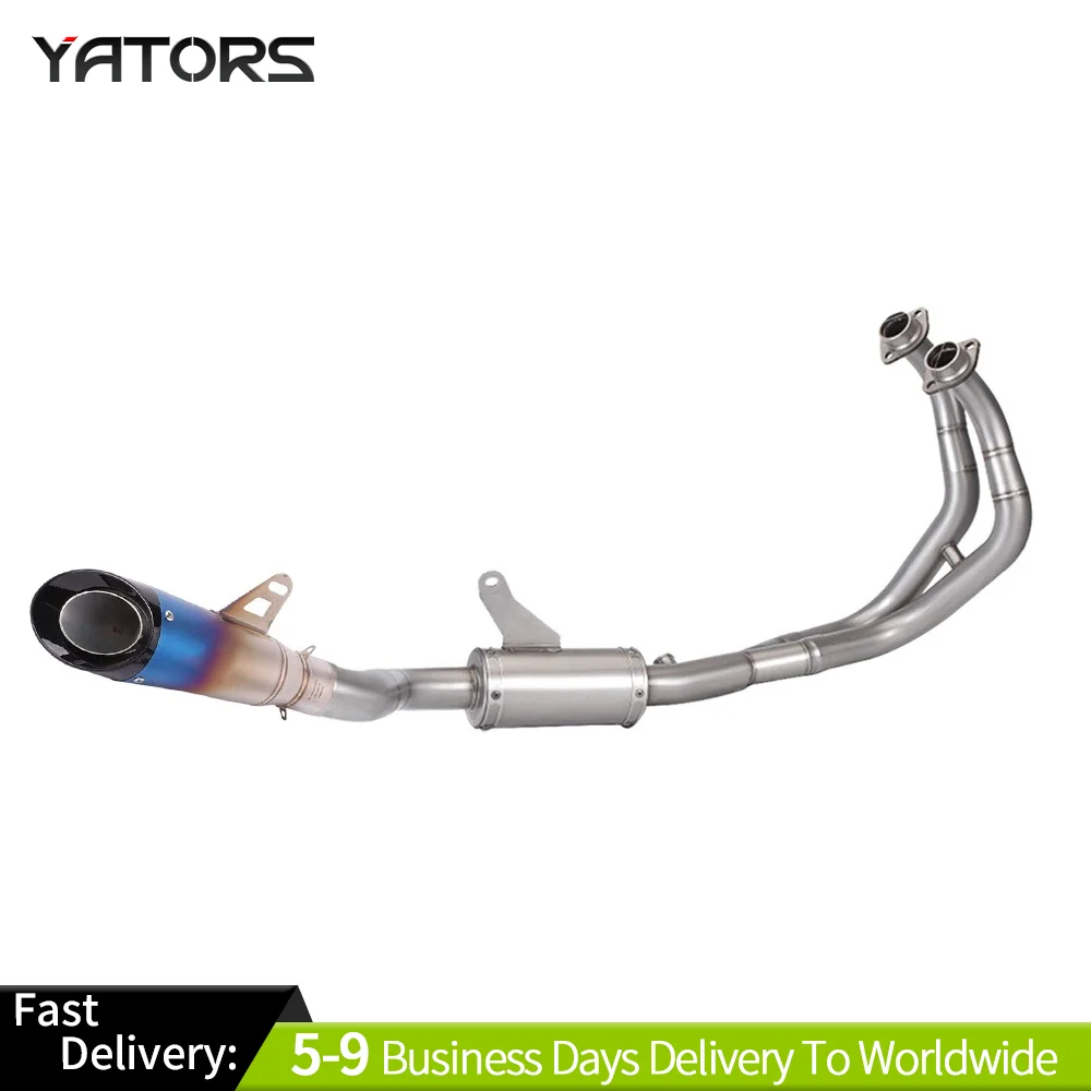 

For Yamaha YZF R7 2021-2023 Whole System Exhaust Header Pipe Muffler Tips NEW Exhaust Systems Exhausts Pipes