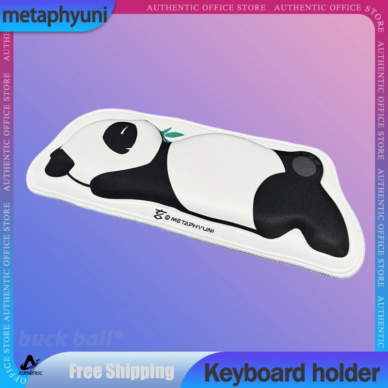 

Metaphyuni Panda Keyboard Handrest For Mechanical Keyboard Anti Slip Wrist Rest Ergonomic Handrest Cute Mouse Pad Pc Accessories