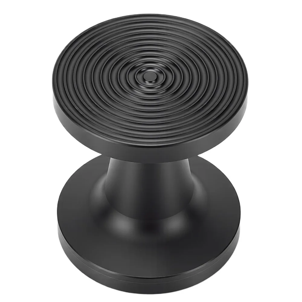 Dual Sided Coffee Tamper PP Material Flat Thread Base Dual Sided Coffee Tamper Black Color 51mm Size
