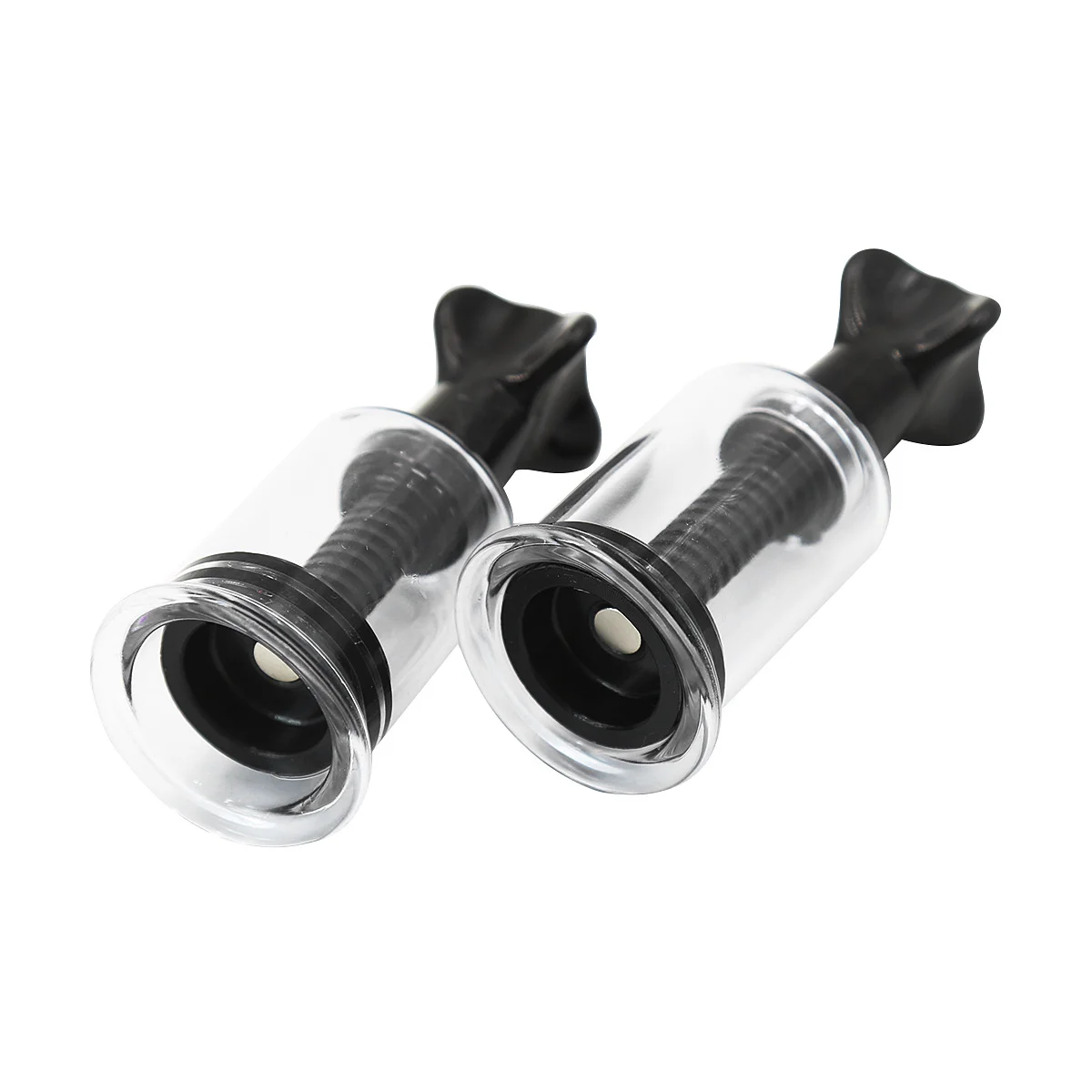 Black Sucker Enlarger Nipple Clamps Clitoris Pussy Pump Clit Breast Cupping Vacuum Stimulator Adult Sex Toys For Women Sex Shop view 2