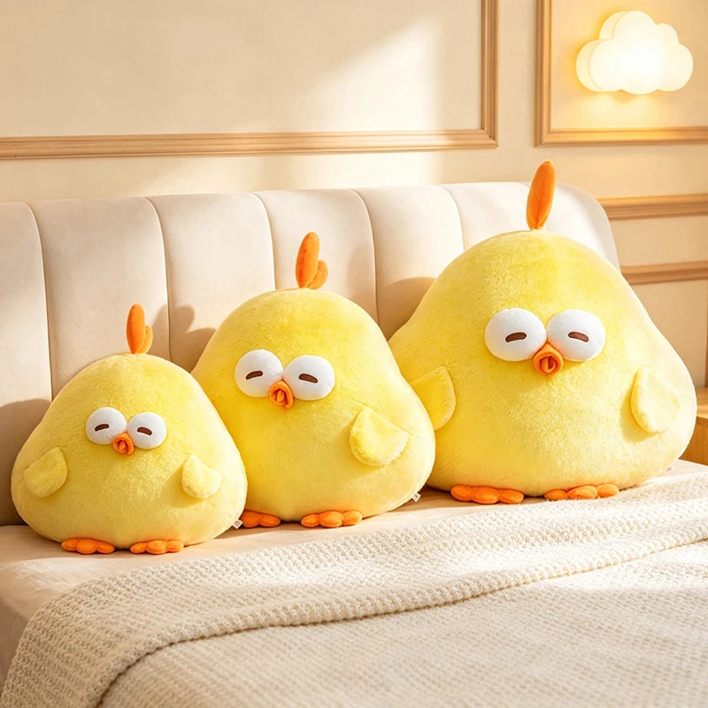 new-cute-dundun-chicken-plush-toy-soft-stuffed-yellow-chicken-pillow-doll-kawaii-cartoon-animal-cushion-home-decor-gift-for-kids