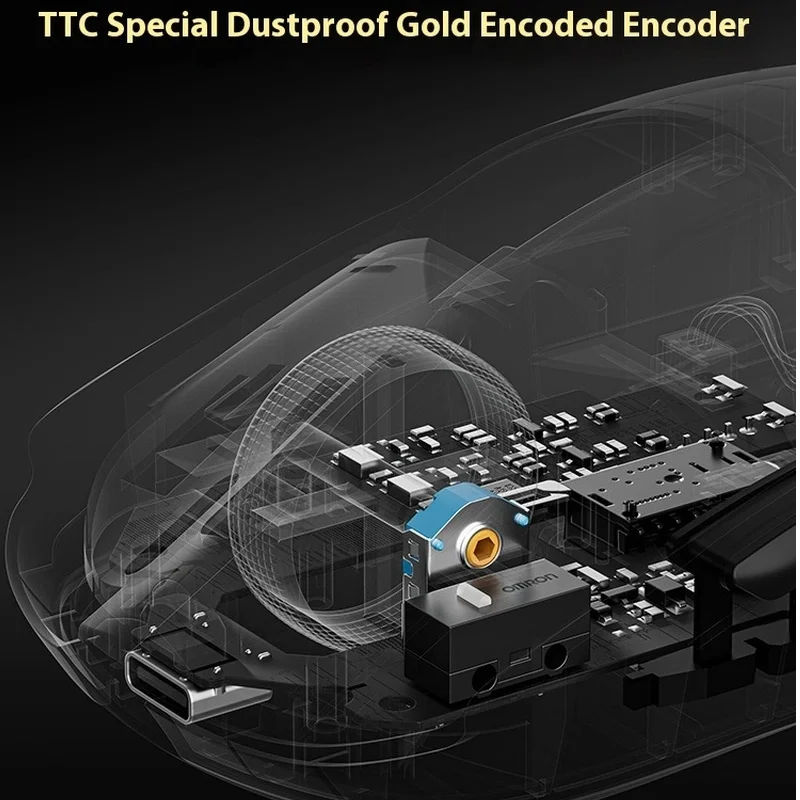 VGN Dragonfly F2 Promax Wireless Triple Mode Long Battery Life Esports Gaming Mouse Universal For Notebooks And Computers