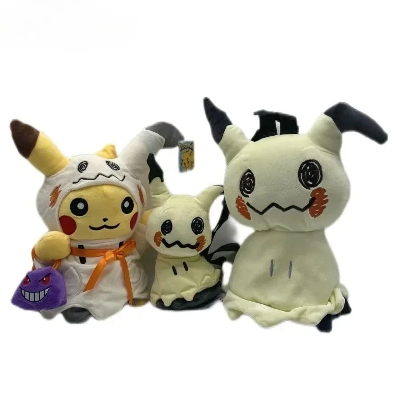 Mimikyu Pikachus Kawaii Anime Toy Cartoon Halloween Cosplay Peluche Desktop Decoration Birthday Gifts Toys