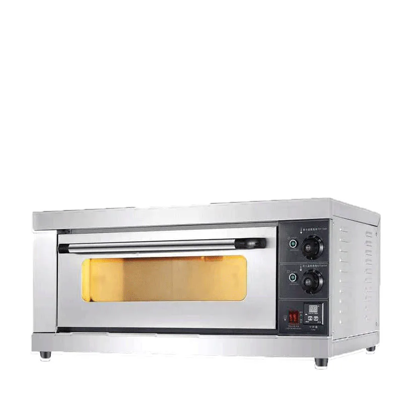 Hornos de convección de buena calidad a la venta Forno Horno Pizzero Gas Four Pizza A Gaz horno eléctrico de una sola cubierta