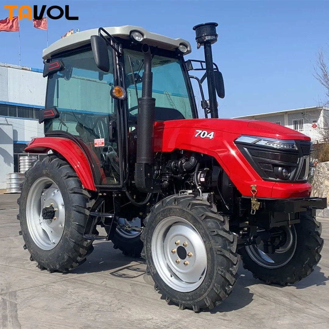 Small 70Hp Wheel Tractor 75Hp Farm Hines Price