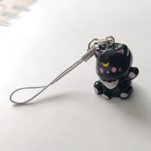 Fluffy Alpaca Elk Capybara Animal Keychains Resin Cartoon Lovely Funny Garlic Goose 3D Doll Pendant Bag Box Car Key Ring Jewelry - Image 18